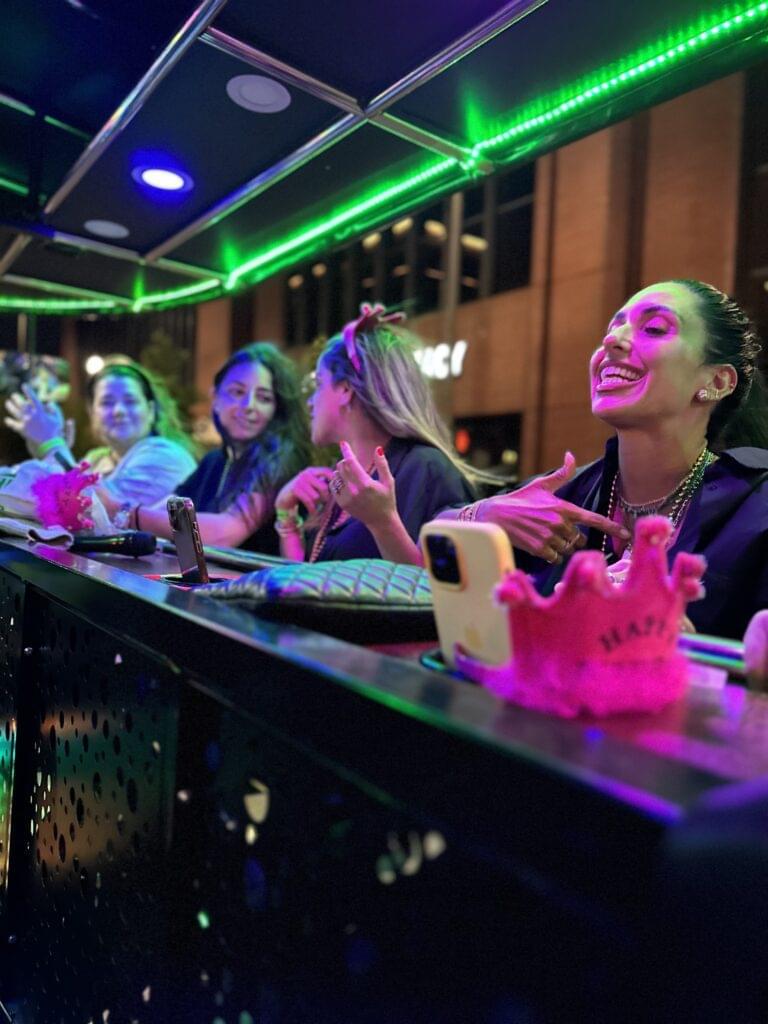 night bar colour party