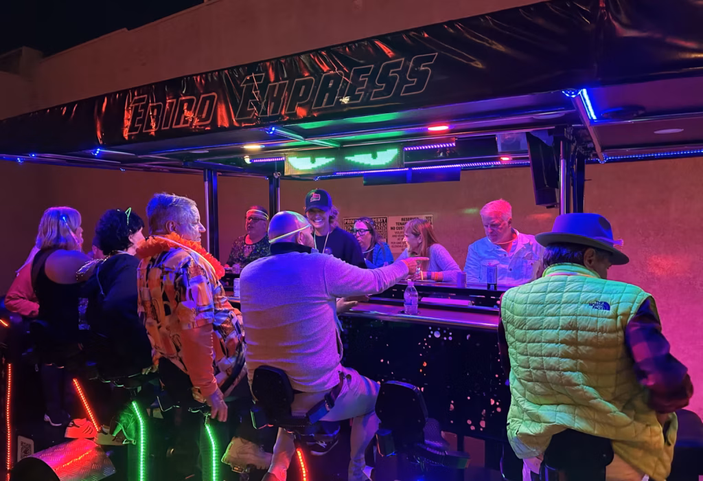 Glow Theme Party Tour